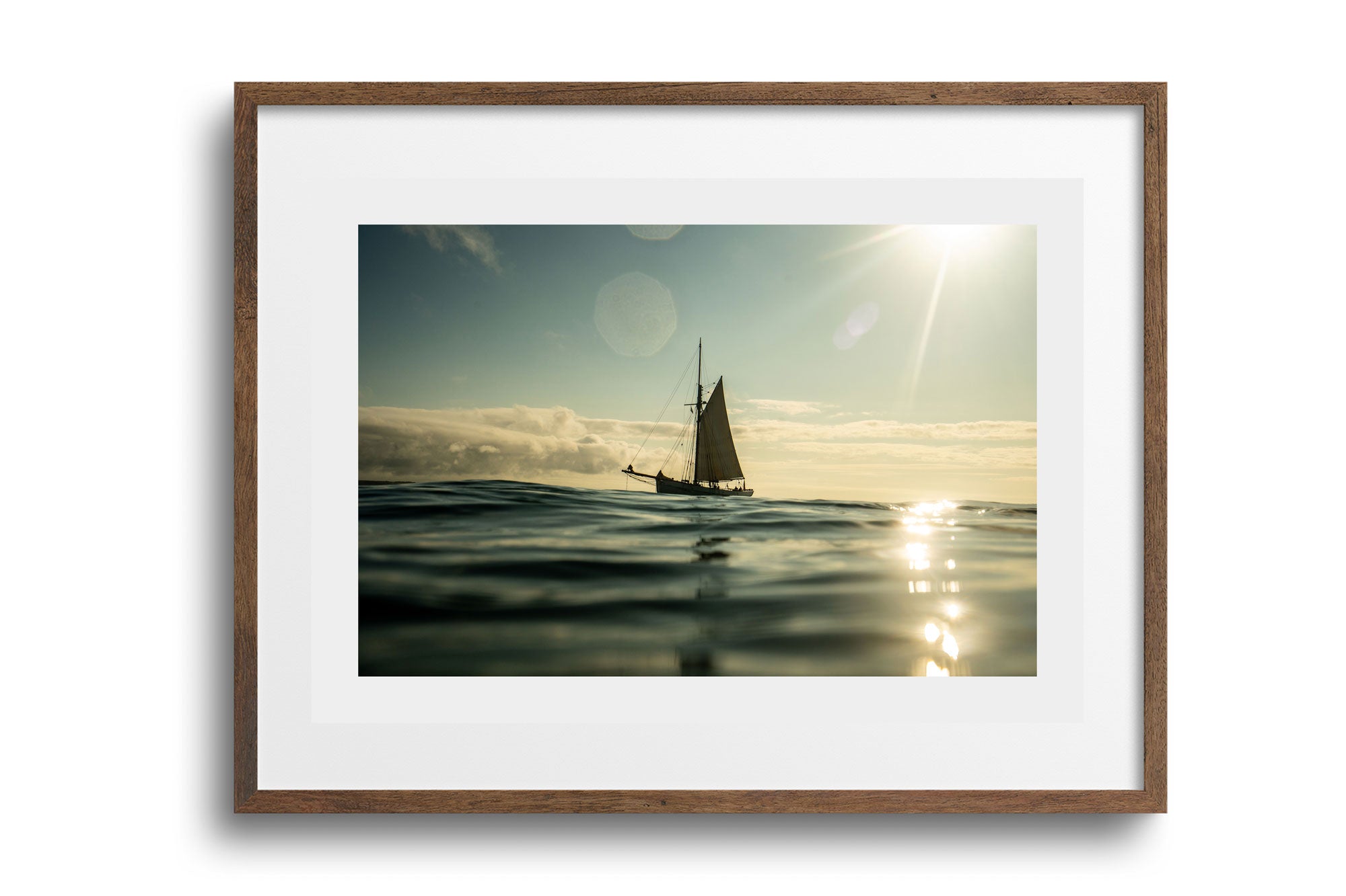 Sailing Ship, The Lizard, Cornwall